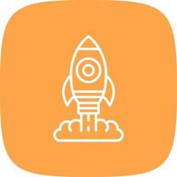 Rocket Creative Icon Design vector