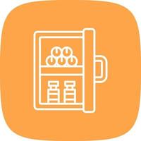 Minibar Creative Icon Design vector