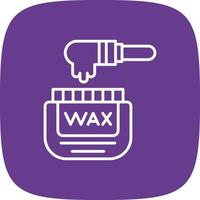 Wax Creative Icon Design vector