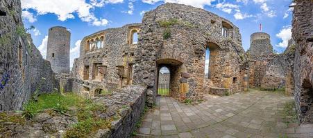 Image from the historic German castle ruins Muenzenberg in hesse photo