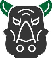 Rhinoceros Creative Icon Design vector