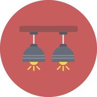 Ceiling Lamp Creative Icon Design vector