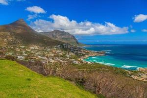 Panoramic view from Lions head hiking trail to Clifton photo