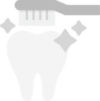 diseño de icono creativo de cepillo de dientes vector