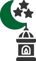 Ramadan Creative Icon Design vector