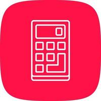 Calculator Creative Icon Design vector