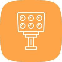 Light Creative Icon Design vector