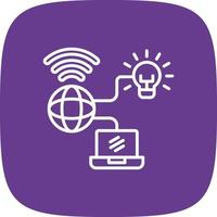 Internet Of Things Creative Icon Design vector