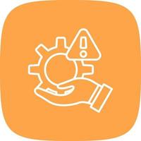 Risk Creative Icon Design vector