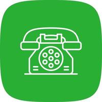 Telephone Creative Icon Design vector