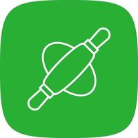 Rolling Pin Creative Icon Design vector