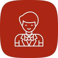 Groom Creative Icon Design vector