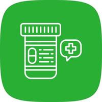 Pills Creative Icon Design vector