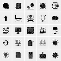 25 Universal Business Icons Vector Creative Icon Illustration to use in web and Mobile Related project