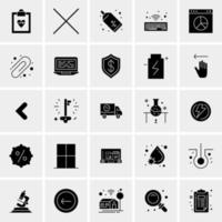 25 Universal Business Icons Vector Creative Icon Illustration to use in web and Mobile Related project