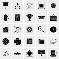 25 Universal Business Icons Vector Creative Icon Illustration to use in web and Mobile Related project