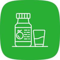Orange Juice Creative Icon Design vector
