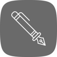 Fountain Pen Creative Icon Design vector