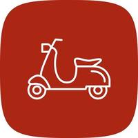 Scooter Creative Icon Design vector