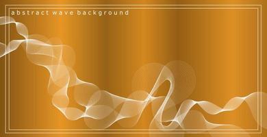 Wave abstract background with gradient free download vector