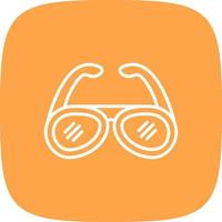 Sunglasses Creative Icon Design vector