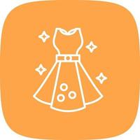 Dress Creative Icon Design vector