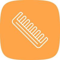 Comb Creative Icon Design vector