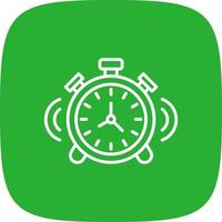 Alarm Clock Creative Icon Design vector