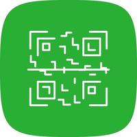 Qr Code Creative Icon Design vector