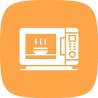 Microwave Creative Icon Design vector