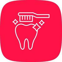 Toothbrush Creative Icon Design vector