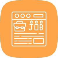 Job Creative Icon Design vector