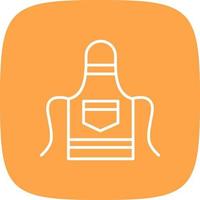 Apron Creative Icon Design vector