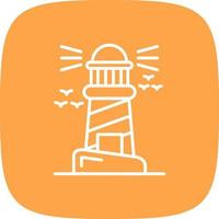 Lighthouse Creative Icon Design vector