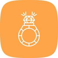 Ring Creative Icon Design vector