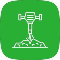 Drill Creative Icon Design vector