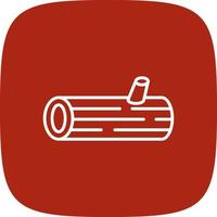 Log Creative Icon Design vector