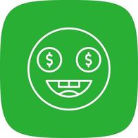 Greedy Creative Icon Design vector