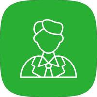 Salesman Creative Icon Design vector