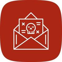 Blackmail Creative Icon Design vector