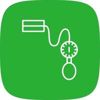 Tensiometer Creative Icon Design vector