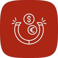 Money Attraction Creative Icon Design vector