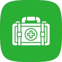 First Aid Kit Creative Icon Design vector