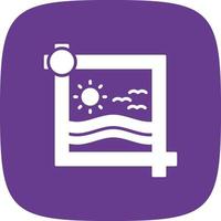 Crop Creative Icon Design vector