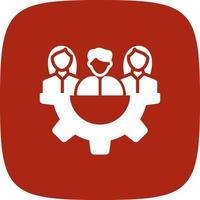 Workforce Creative Icon Design vector