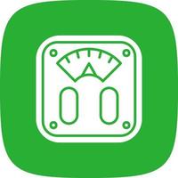 Body Scale Creative Icon Design vector