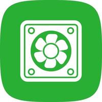 Fan Creative Icon Design vector