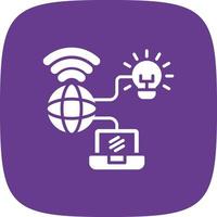 Internet Of Things Creative Icon Design vector