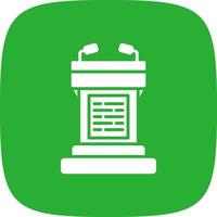Tribune Creative Icon Design vector