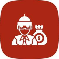Theft Creative Icon Design vector